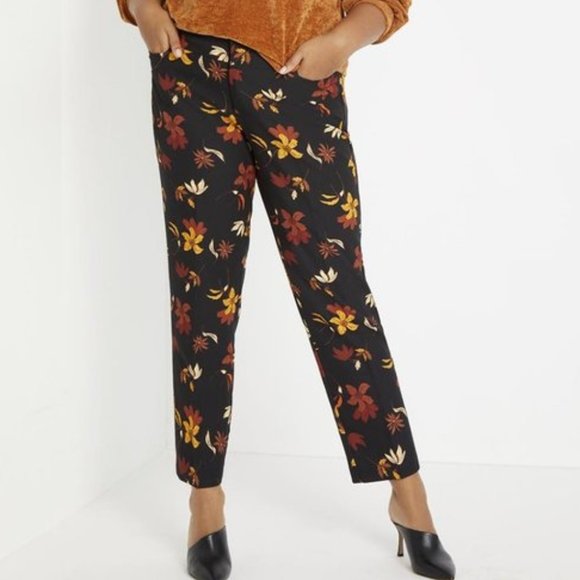 Eloquii Kady Fit Printed Autumnal Floral Print - Discontinued (Size 18) - Picture 1 of 7